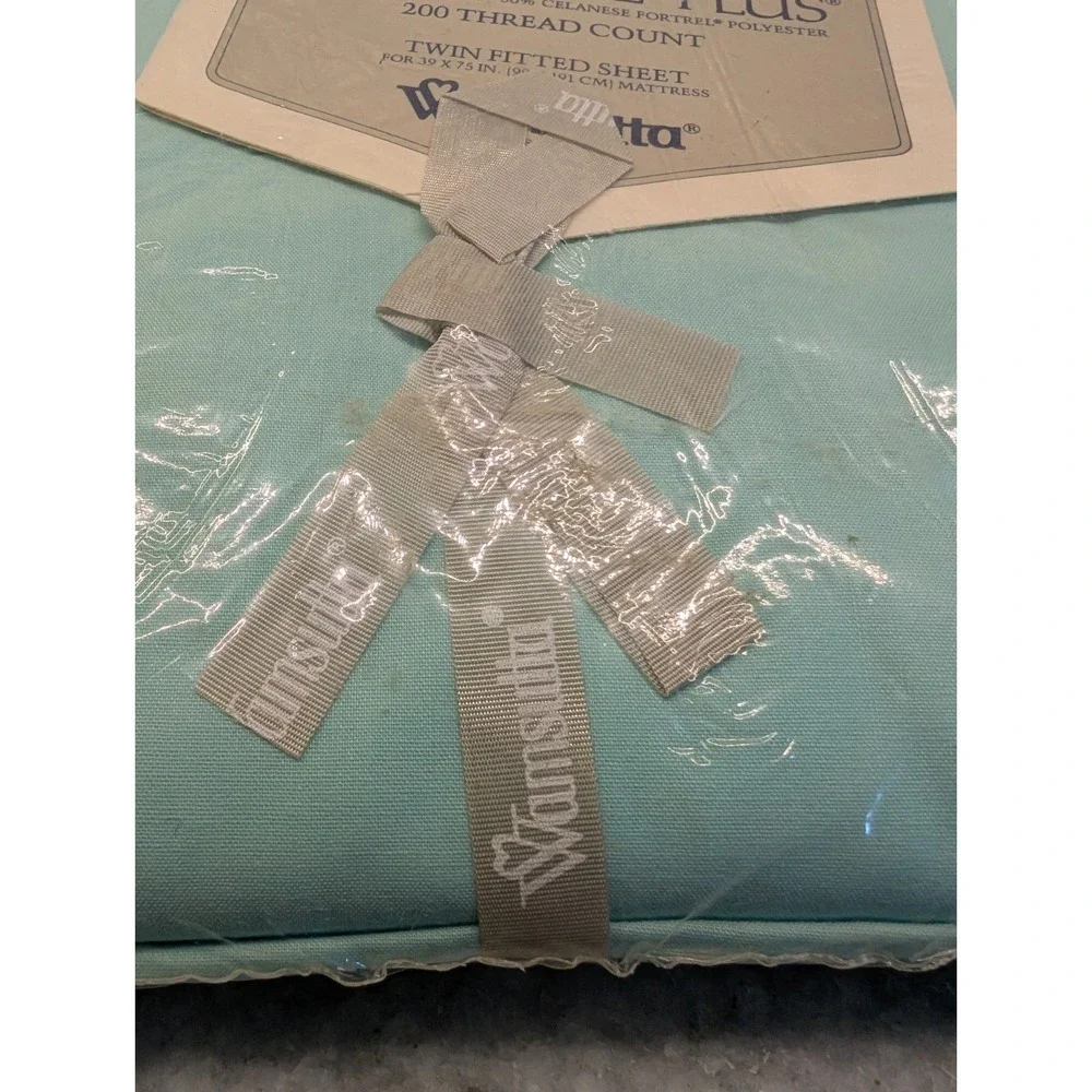 NEW WAMSUTTA SUPERCALE PLUS 200 Thread‎ Count TWIN Fitted Sheet